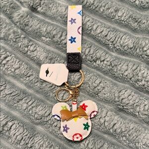 Disney Multicolor Minnie Mouse Keychain